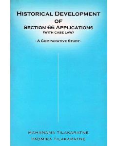 Historical Development of Section 66 Applications with Case Law A Comparative Study