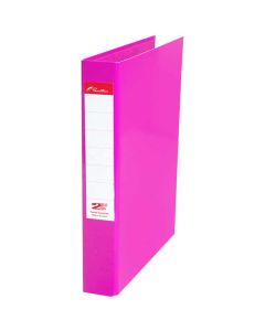 Panther A4 Size Two 2 Ring File Pink
