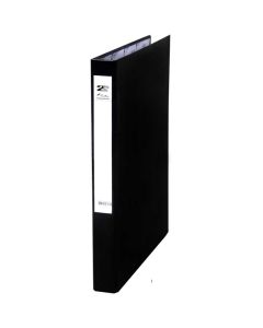 Panther Slim 16mm Two 2 Ring File Black